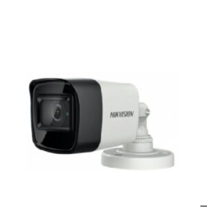 Cámara Hikvision Mini Bullet Analogica Plástica Exterior 2MP Lente 2.8mm