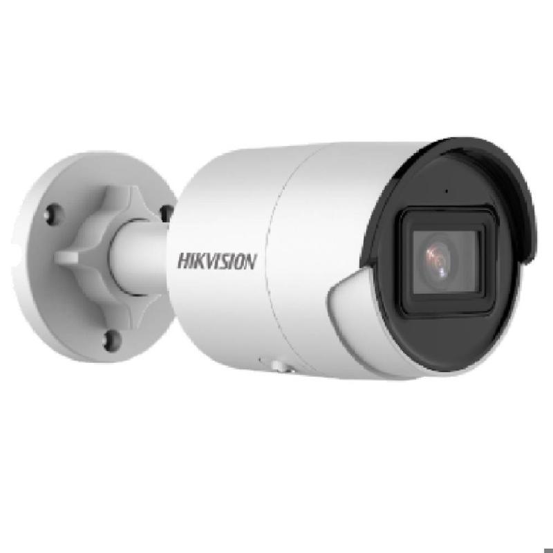 Cámara bullet fija Hikvision AcuSense de 4 Mpx IP67 con Tecnología WDR de 120 dB