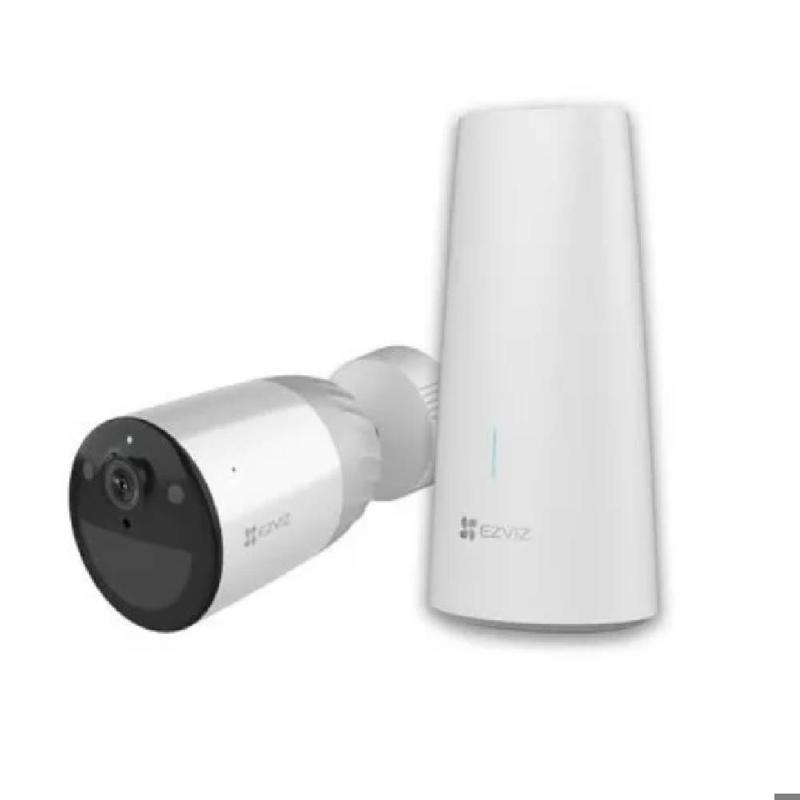 Camara Ip Ezviz Wifi 1080p Sirena, Bateria, y Visión Nocturna a Color