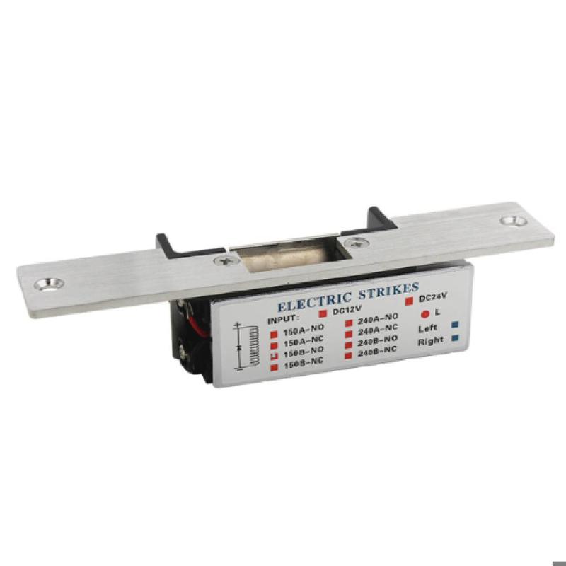 Cerradura eléctrica - Destraba pestillos eléctrico 12VDC, 250 Kilos 120mA.