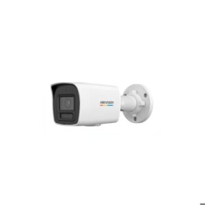 Cámara bullet IP, 4 Mpx, Lente 2.8 mm, 30m IR + Luz Blanca, Micrófono, Exterior IP67