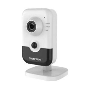Cámara de red cubo Hikvision PIR fija con audio interior de 2 Mpx con Sensor y Audio