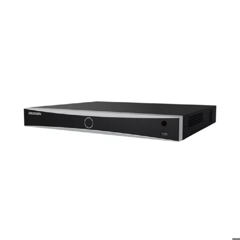 NVR Hikvision Acusense 16CH IP. 4MP, 1 HDD Hasta 8TB, IB 160MBPS OB 160MBPS