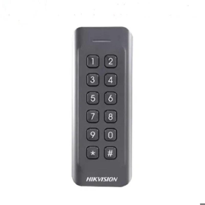 Lectorde tarjeta Hikvision para Mifare1/EM con Teclado
