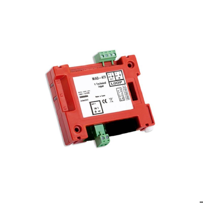 Módulo analógico monitor con aislador incorporado