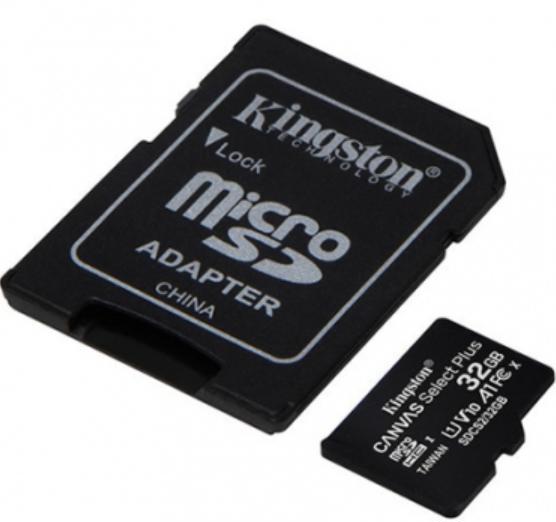Tarjeta microSDHC 32GB Canvas Select Plus c/adapta
