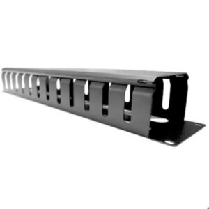 ORGANIZADOR DE CABLE DE 1U CON TAPA