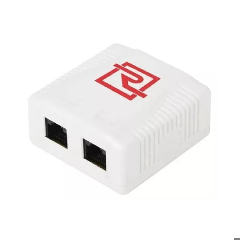 Roseta Reguvolt Cat6 Rj45 2 Puertos