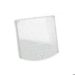 Tapa basculante de protección para los pulsadores: PCD-100WP, RP-GS2-02, MAD-451-I y MAD-450-IW.