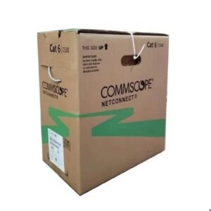 Cable UTP Commscope Cat6 305mts Interior 100% Cobre Vaina Gris