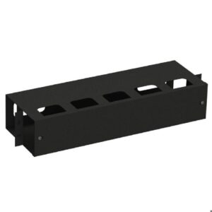 Caja Ordenadora Horizontal 1U con Tapa para 19"