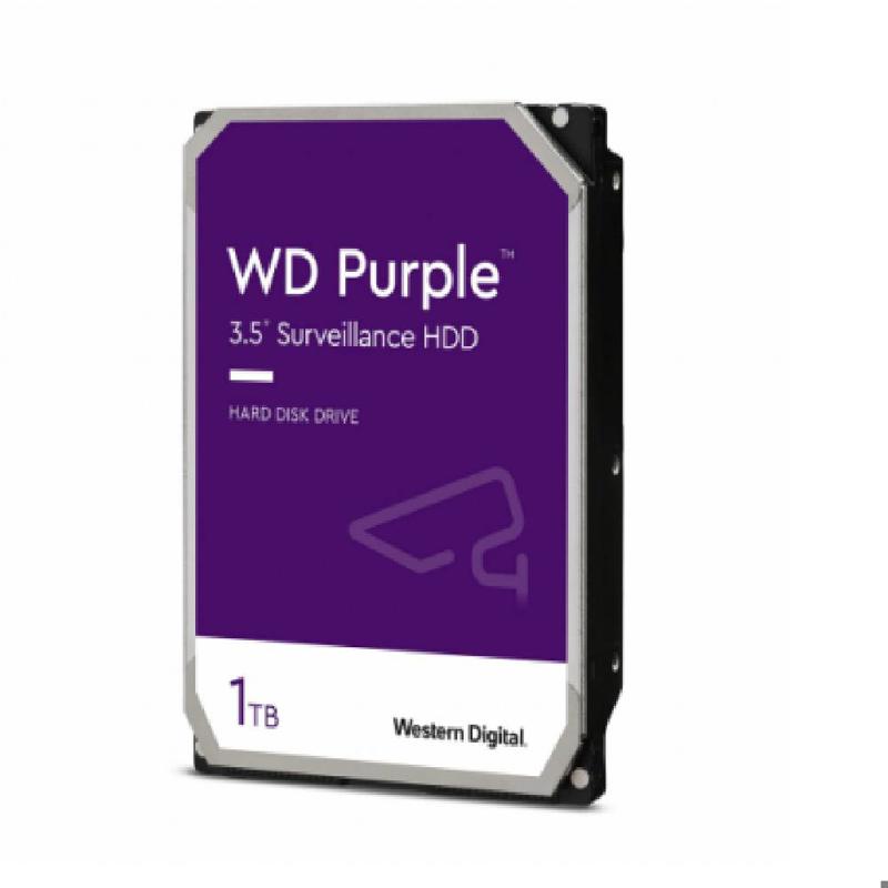 HDD 1 TB SATA 64MB Cache - 6 Gb / s - PURPLE