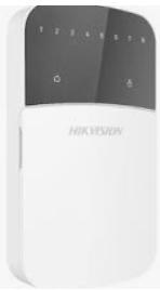 Teclado Cableado Led Hikvision 8 Zonas Tamper