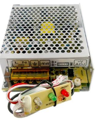 Sistema UPS - fuente 12v 8A + Flote 13.5v - con indicador de carga incluido