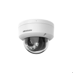 Cámara domo fija con luz híbrida inteligente de 4 MP Micrófono incorporado