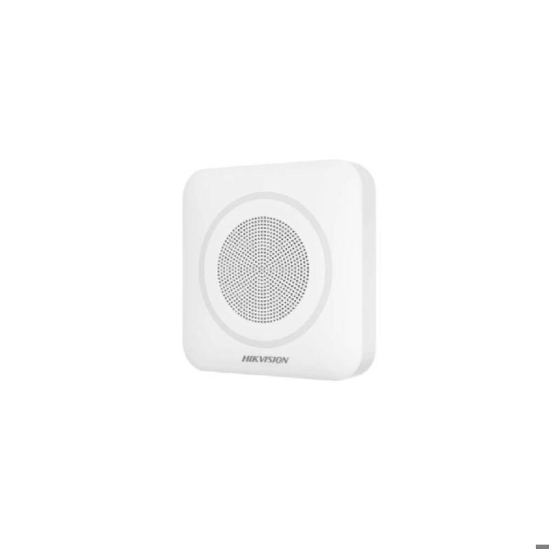 Sirena de intercomunicación inalámbrica Comunicación inalámbrica bidireccional de 433 MHz. Sonido de aviso de armado/desarmado configurable e indicador LED.