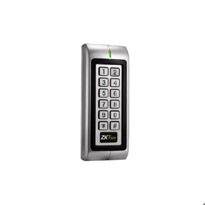 Control de accesos autonomo lector 13,56 Mhz + teclado. Metalico y antivandalico IP66