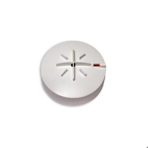 Detector de alta temperatura (78ºC, clase C) para sistema analógico, incorpora algoritmos de verificación. Led indicador de estado y salida para piloto remoto o zumbador, sistema antihurto (solo con Z-200). Color blanco. Permite realizar la instalación sin polaridad. Precisa zócalo de conexión Z-200 o Z-200-H. Certificado CPR EN 54-5. Dimensiones: 100 x 40 mm. con aislador