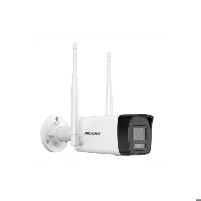 Cámara Hikvision IP WIFI 4MPX Bullet, Lente 2.8MM, IR Hasta 30M, Luz Blanca 30M, SD HASTA 512.