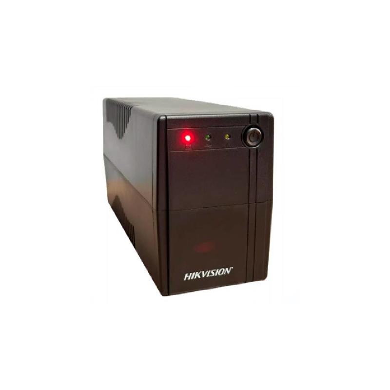 UPS Hikvision de 1000VA/600W, 4 Salidas Totales 3 con Respaldo, 1 sin Respaldo.