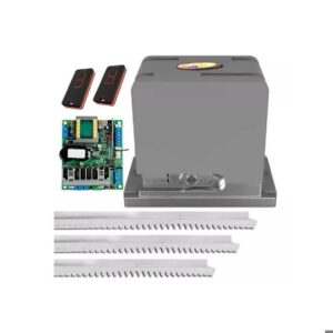 Motor PPA Inverter, Velocidad 12 seg. Potencia 1/3 HP. Fuerza 650 Kg.
Central Triflex Facility Incluye 3 Mts de Cremallera Gold, 2 controles y Kit de Fijacion.