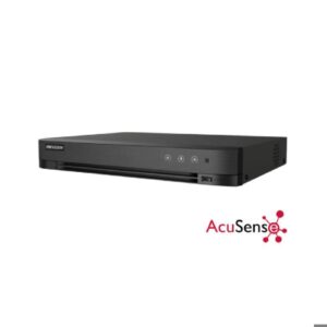 DVR AcuSense HIKVISION de 4 canales 1080p 1U H.265