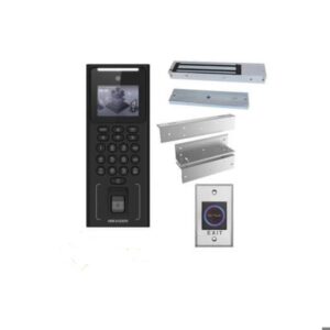 Terminal de reconocimiento facial Pantalla LCD de 2,4 pulgadas, lente de 2 MP. Múltiples métodos de autenticación, incluyendo rostro, huella dactilar, tarjeta (tarjeta M1), PIN, etc. Alimentación: 12 V CC o 24 V CC (el
Material de alta resistencia: carcasa de aluminio anodizado.
