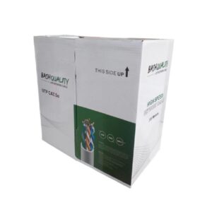 Cable UTP BashQuality Cat5e 305mts 4 Pares para Exterior