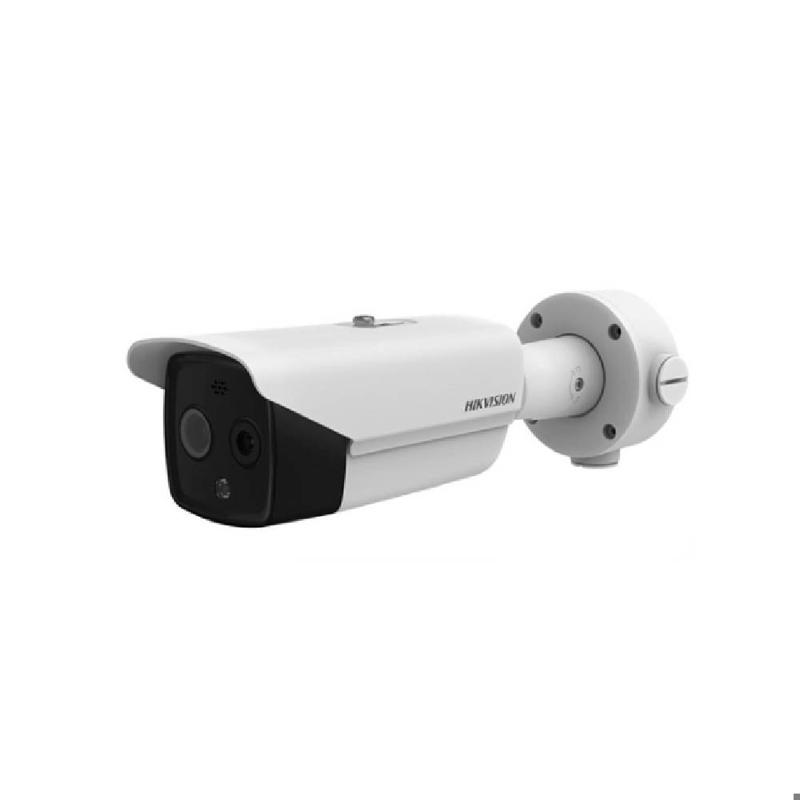 Camara Termica Hikvision, IP BI-SPECTRO
Termico 160X120, Optico 2688×1520, IP67, 48MTS Humanos.