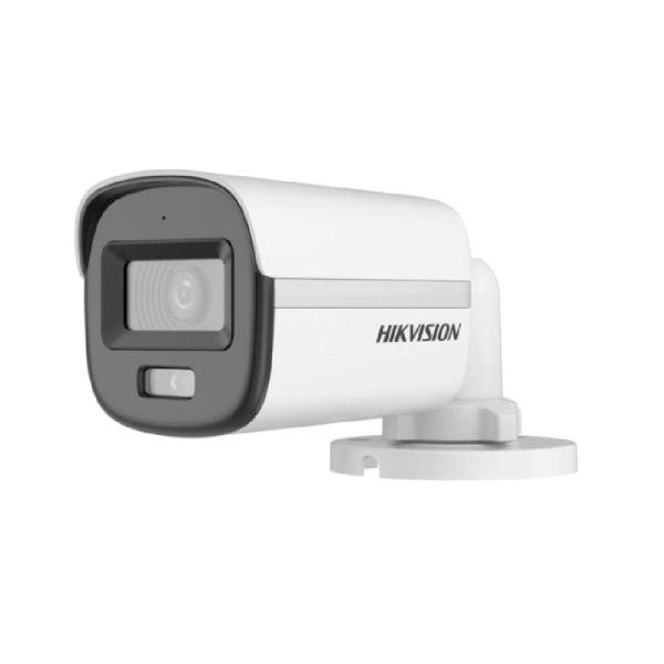 Camara Hikvision Hibrida, Bullet FULL HD, 2MP Lente 2.8MM. IR DE Hasta 20M, Luz Blanca 20M, IP67.