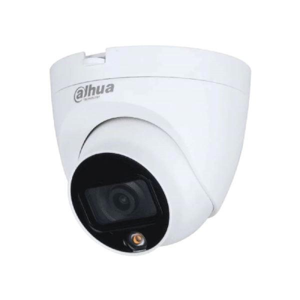 Camara Domo Dahua IPC; 2MP CMOS 1/2,8" IP67, POE Lente 2,8 MM; DWDR; Metálico y Plástico Mixto,Full Color de 30M