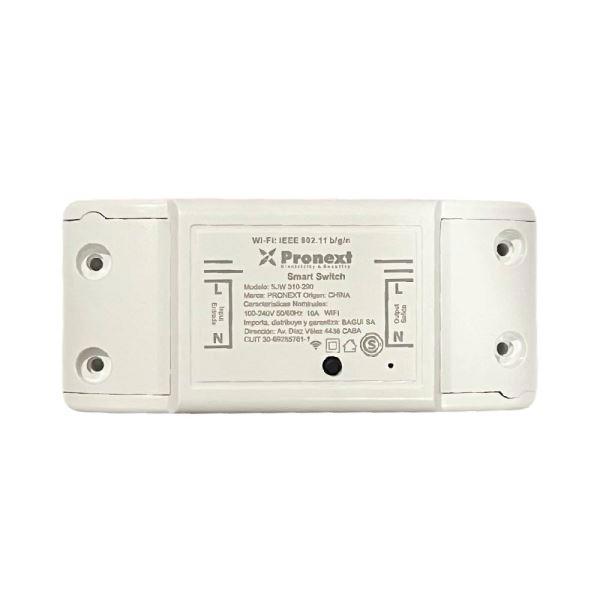 Interruptor Smart Pronext Switch 1 Salida, 10A Max.
