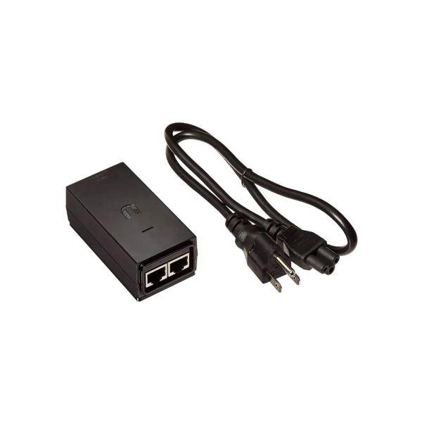Inyector PoE Ubiquiti 48 V CC, 24 W, Gbit.