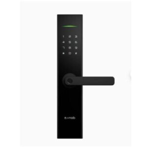 Cerradura I-MODO  Lector de huellas dactilares biometrico -Alarma de bajo voltaje - Contraseña virtual - Bateria de emergencia - Aplicacion TUYA - Proteccion de contraseña - Interior - 4 pilas AA - Tipo de puerta madera masisa, placa y metal - wifi y bluetooth.