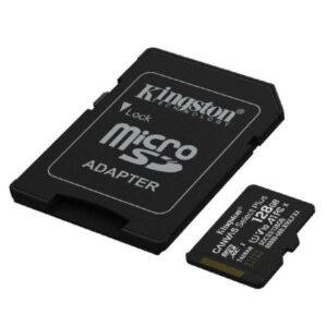 Tarjeta Micro SD Kingston 128GB Canvas Select Plus c/adapta