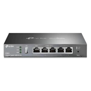 Router VPN Gigabit Omada
Integrado en Omada SDN: Provisionamiento sin intervención***, Gestión Centralizada en la Nube y Monitorización Inteligente.
Gestión Centralizada: Acceso a la nube y aplicación Omada para una gestión sencilla y cómoda.