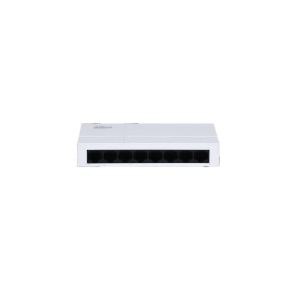 Switch Dahua. Ocho puertos adaptativos