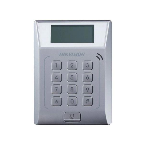 Terminal de control de acceso autónomo. Tecnología Mifare 1 (13.56 MHz).Capacidad de Tarjetas: 3,000 Capacidad de Eventos: 10,000 registros de eventos.