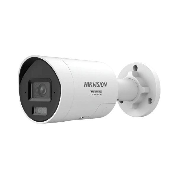 Camara Hikvision IP 8MP, Bullet, Luz Dual 40MTS, Lente 2,8, IP67, SD,Microfono Incluido, Acusense, POE