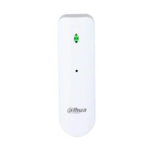 Detector de humo inalámbrico para interiores, diseñado para alertar tempranamente sobre la presencia de fuego o humo denso mediante una alarma sonora integrada y notificaciones al sistema de seguridad.
